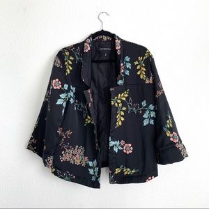 Who What Wear Floral Jacket